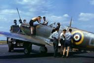 Asisbiz Great colour photos showing Spitfires being rearmed England 03