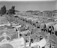 Asisbiz MU Spitfires at RAF 156 Maintenance Unit Blida Algeria 1944 IWM CNA3301