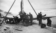 Asisbiz Spitfire MkI being salaveged by Germans after beaching at Dunkirk 1940 01