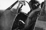 Asisbiz Spitfire MkI pilot and cockpit profile photo IWM HU104502