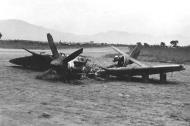 Asisbiz Spitfire MkIX RAF 93Sqn destroyed by fire after landing web 01