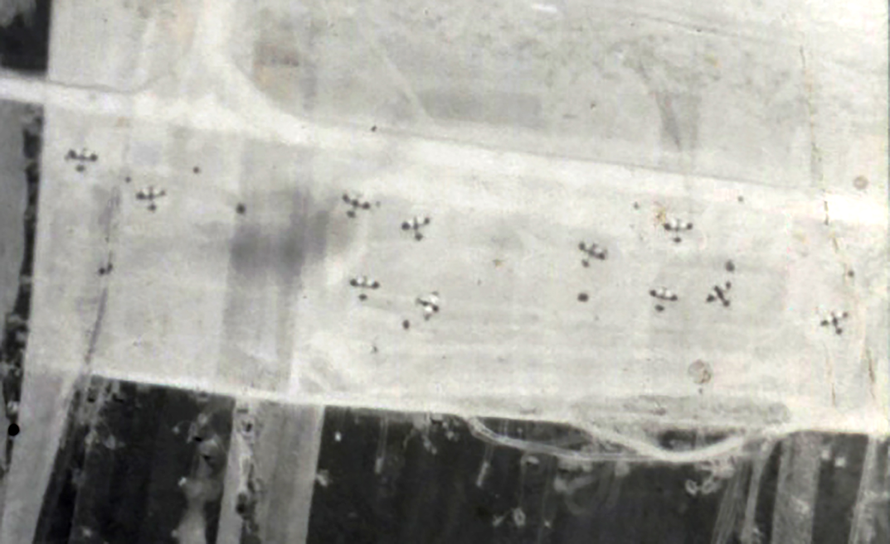 USAAAF 7PG22FS aerial recon photo to ALG B3 Sainte Croix sur Mer France June 12 1944 03