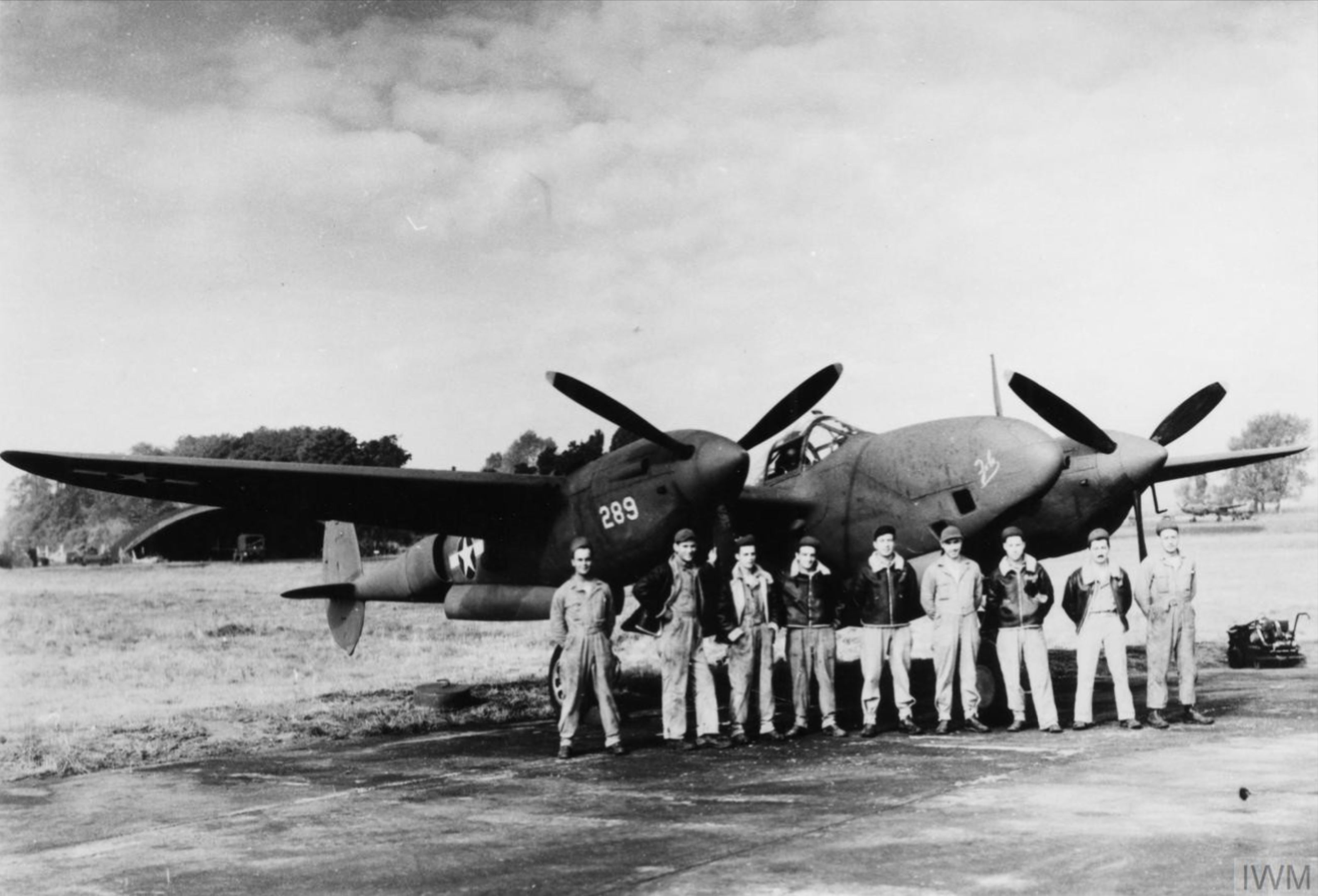 USAAF 42 13289 F 5A Lightning 7PRG14PRS White 289 Zola at Mount Farm FRE10076