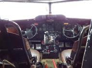 Asisbiz Interior view of Douglas C 47 Skytrain cockpit 01