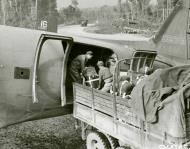 Asisbiz 42 93743 Douglas C 47A Skytrain 433TCG2TCS being loaded with supples at Dinjan Assam India 8th Mar 1945 NA654