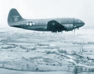 Asisbiz 44 77530 Curtiss C 46D Commando D Major General Paul L Williams dropping supplies over Germany May 1945 NA1085