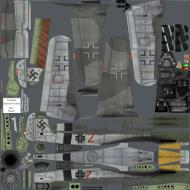 Asisbiz IL2 P3 Ta 152C 7.JG26 red 2 Flensburg Germany 1945