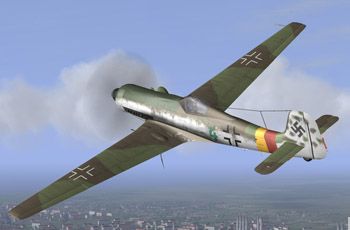 IL2 CF Ta 152H1 Stab JG301 Green 4 Walter Loos Germany 1945 V0A