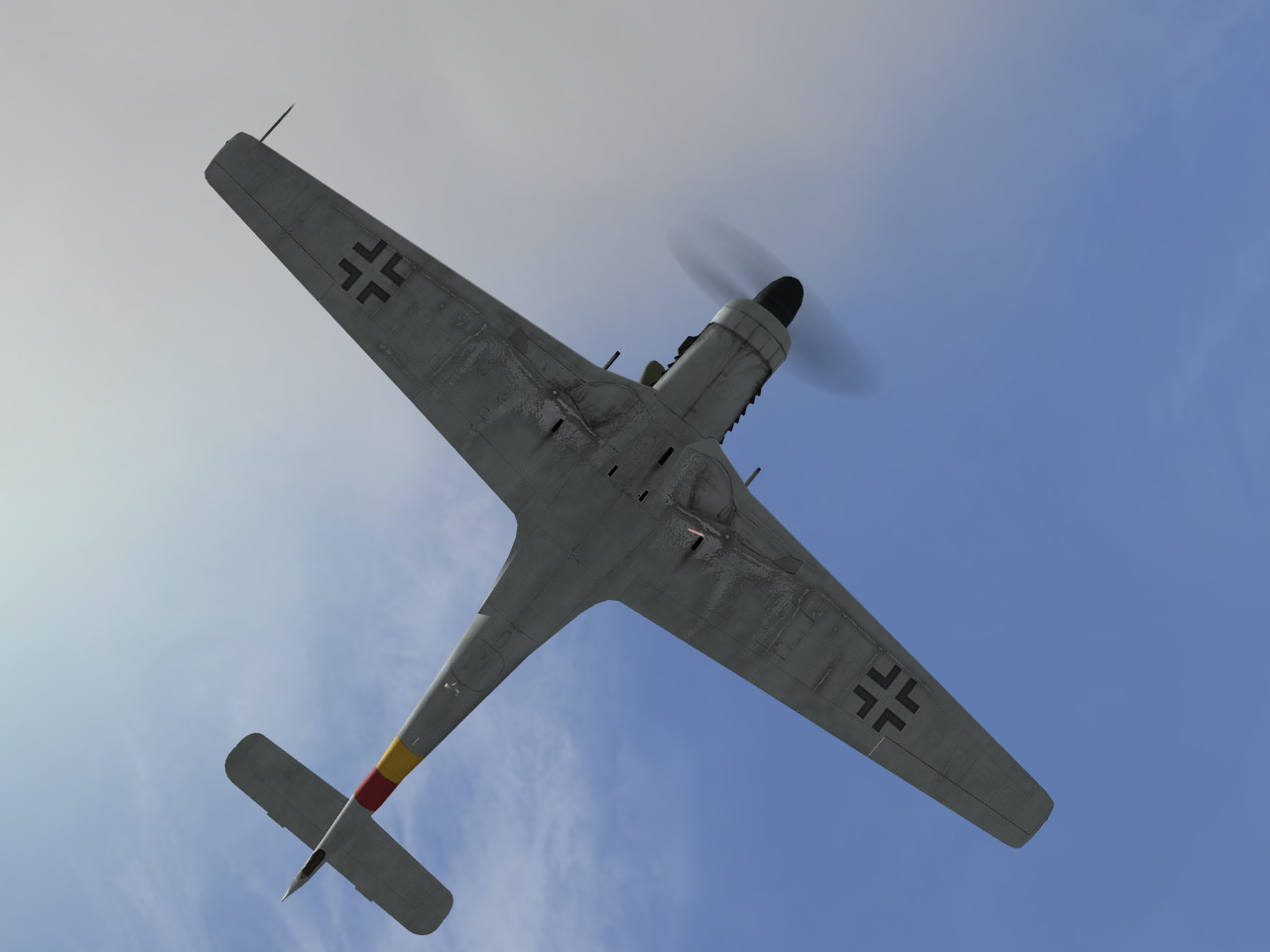 IL2 TF Ta 152H1 Stab JG301 Green 3 Josef Keil Germany 1945 V05