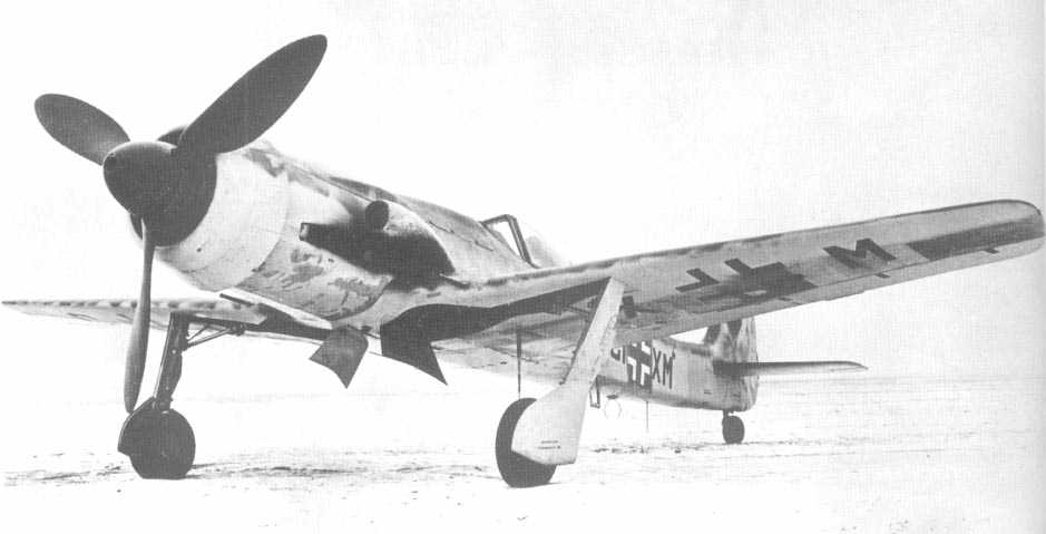 Focke Wulf Ta 152C Stammkennzeichen CI+XM Germany 1945 01