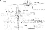 Asisbiz Artwork Focke Wulf Ta 152H0 blue print line drawing 1.72 scale 04