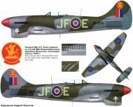 Asisbiz Hawker Tempest MkV RAF 3Sqn JFE Pierre Clostermann NV874 England 1944 0A