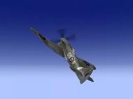 Asisbiz IL2 TT MkV RAF 501Sqn SD R EJ588 performing a steep climb V01