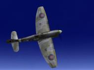 Asisbiz IL2 TT MkV RAF 501Sqn SD X EJ763 performing a steep right banking turn V01