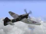 Asisbiz IL2 TT MkV RAF 501Sqn SD Y EJ555 on patrol over Germany V01