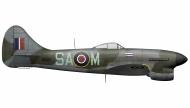Asisbiz Hawker Tempest MkV RNZAF 486Sqn SAM Jimmy Sheddan SN129 Holland 1945 0B