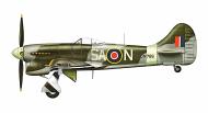 Asisbiz Hawker Tempest MkV RNZAF 486Sqn SAN JN766 Castle Camps England 1944 0B
