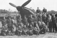 Asisbiz Hurricane night fighter pilots of the squadron at RAF Wittering in 1942 01