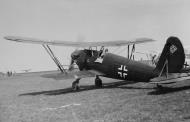 Asisbiz Arado Ar 68 single seat biplane trainer Stkz GA+CE taxiing Germany eBay 01