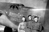 Asisbiz Tuploev Tu 2S 836DBAP 3Sqn Red 21 with slogan Meshevskiy Kolhoznik Poznan Poland 1945 01