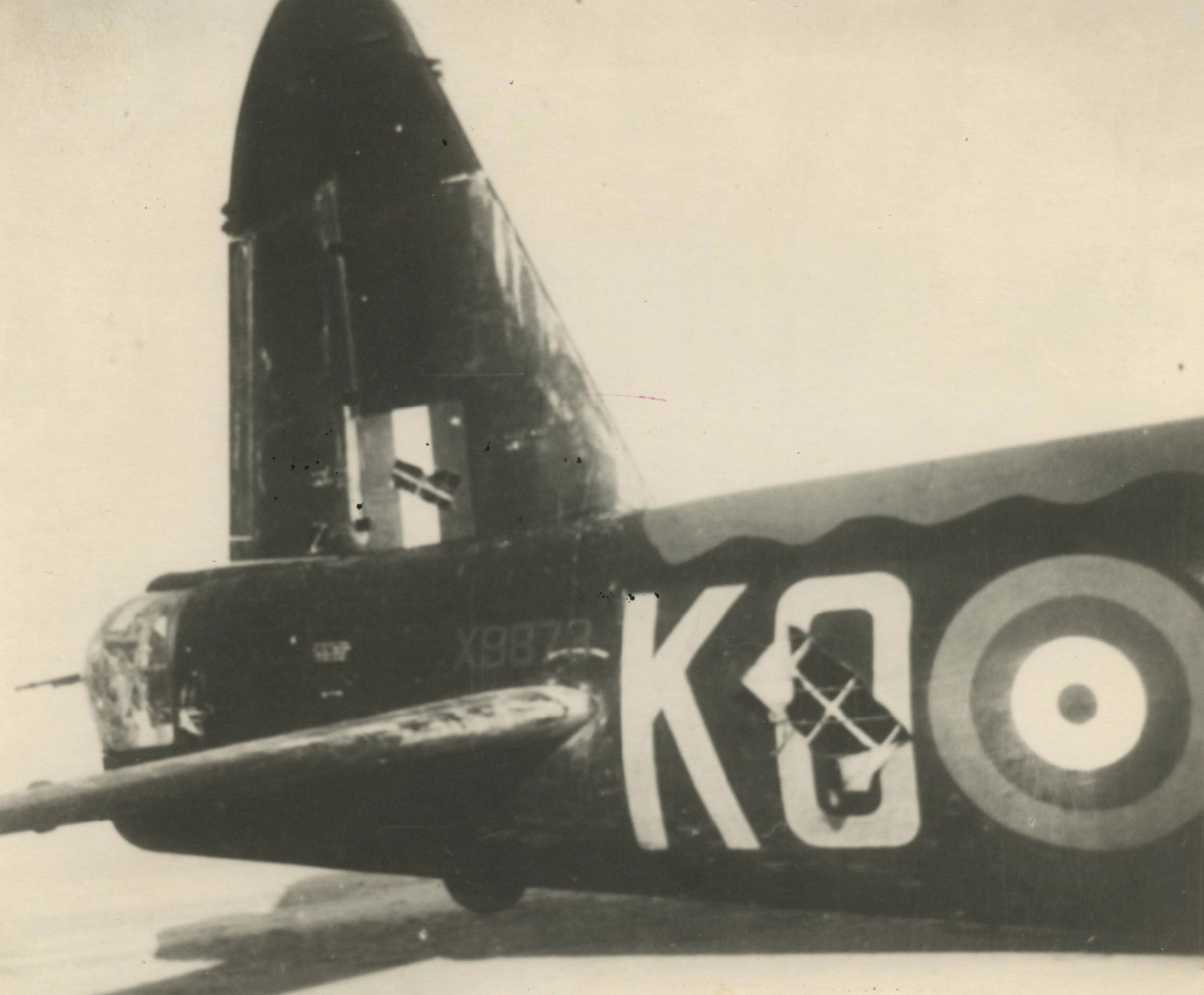 Wellington RAF 115Sqn KOP X9873 sd nr by Paul Gildner Schiermonnikoog 31st Oct 1941 NIOD