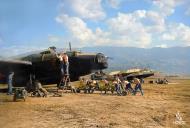 Asisbiz Vickers Wellington III RAF 150Sqn JNL and JNR HF676 based at Blida Algeria 1942 43 by Howdi