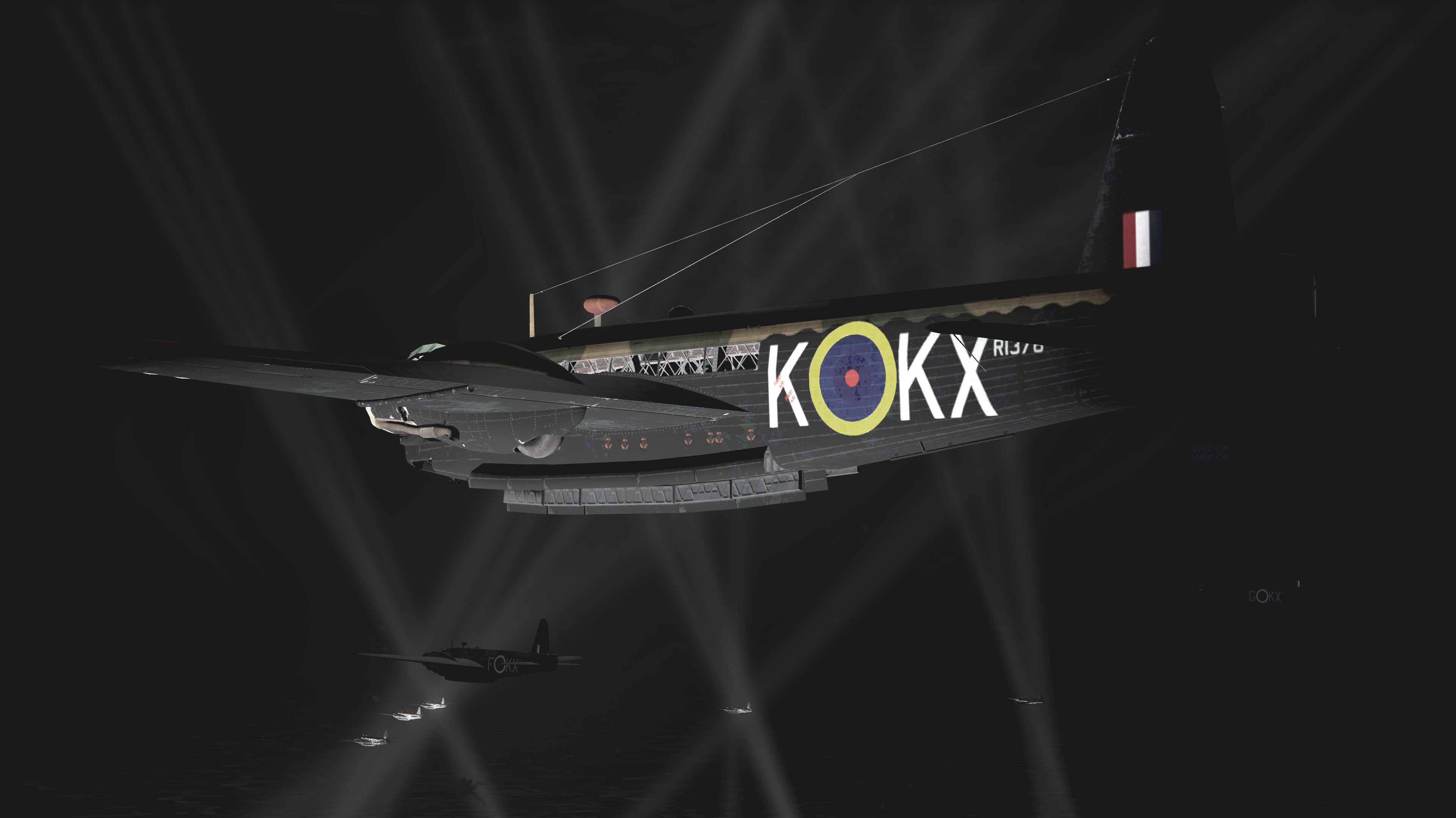 COD C6 Wellington MkIc RAF 311Sqn KXK R1378 game screenshot 03