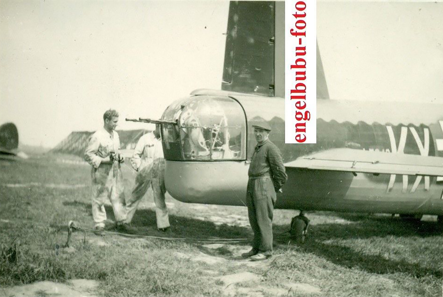 Wellington MkIc Luftwaffe captured RAF 311Sqn KXT L7843 Germany 04