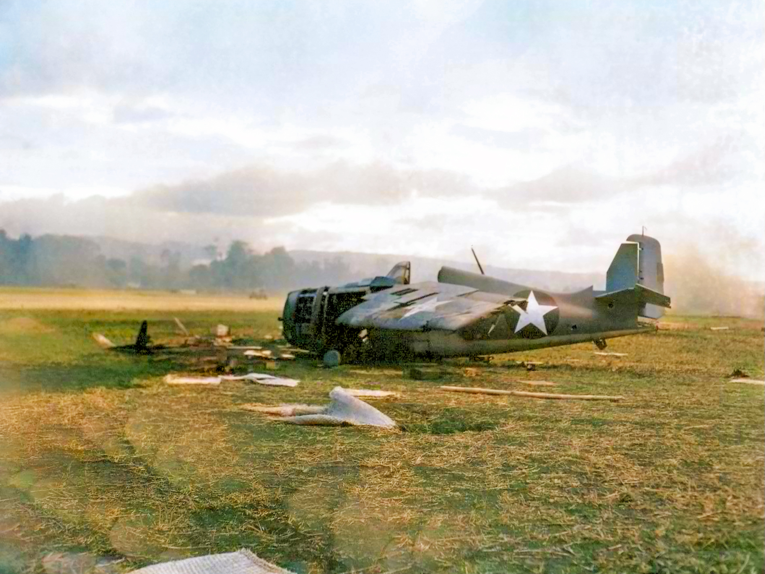 Asisbiz Grumman F4F 3 Wildcat MAG 23 (Marine Aircraft Group 23) ground ...