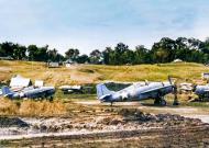 Asisbiz Grumman F4F 3 Wildcats VGF 27 White 81 in dug outs Henderson Field Guadalcanal 1942 01