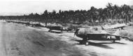 Asisbiz Grumman F4F 3 Wildcats lined up along the strip Henderson Field Guadalcanal Jan 1943 01