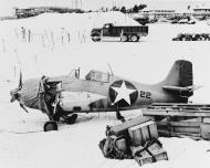 Asisbiz Grumman F4F 3 Wildcat BulNo 4006 damaged and partially disassembled on Sand Island Midway 24 25th Jun 1942 80 G 11636