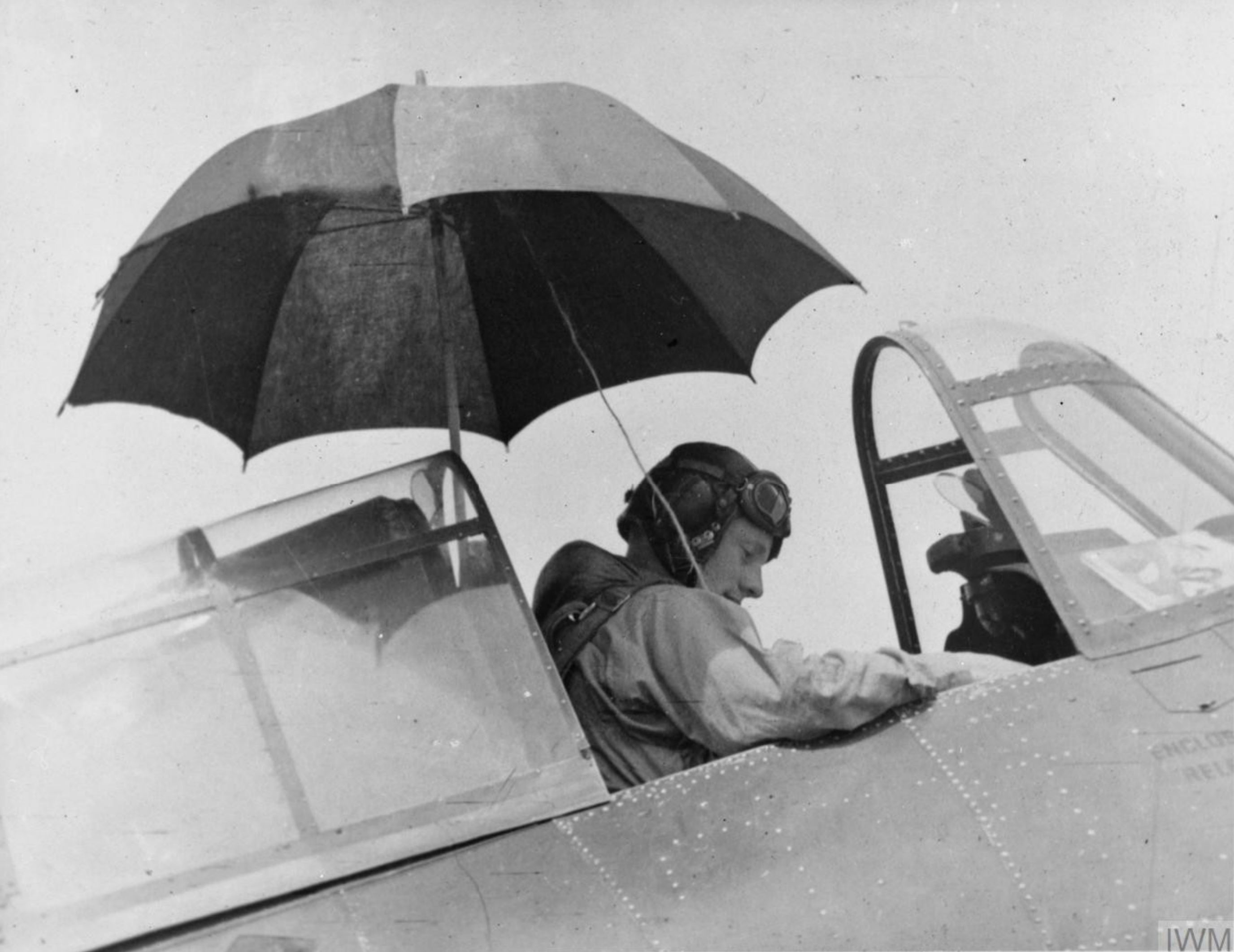 Fleet Air Arm 842QNAS Martlet red FX aboard HMS Fencer 30th Jul 1944 IWM A25067
