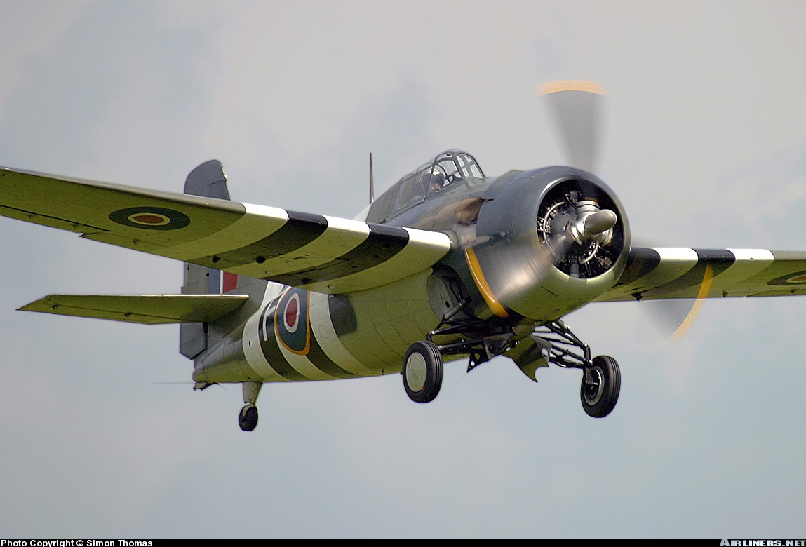 Airworthy Ford FM-2 Wildcat Bu 86711 cn 5765 warbird painted as RN 846 Sqn F 1944 19