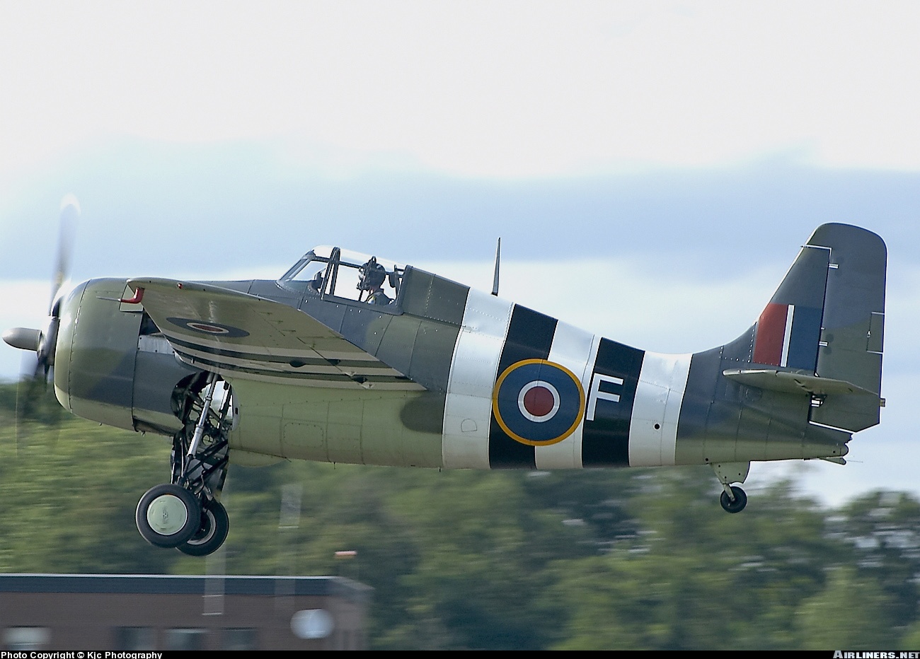 Airworthy Ford FM-2 Wildcat Bu 86711 cn 5765 warbird painted as RN 846 Sqn F 1944 20