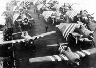 Asisbiz Fleet Air Arm 846NAS Martlets and Avengers aboard HMS Tracker D Day support 11th Jul 1944 01