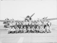 Asisbiz Aircrew Fleet Air Arm 882Sqn Wildcat pilots aboard HMS Searcher MTO 20th Jul 1944 IWM A25038