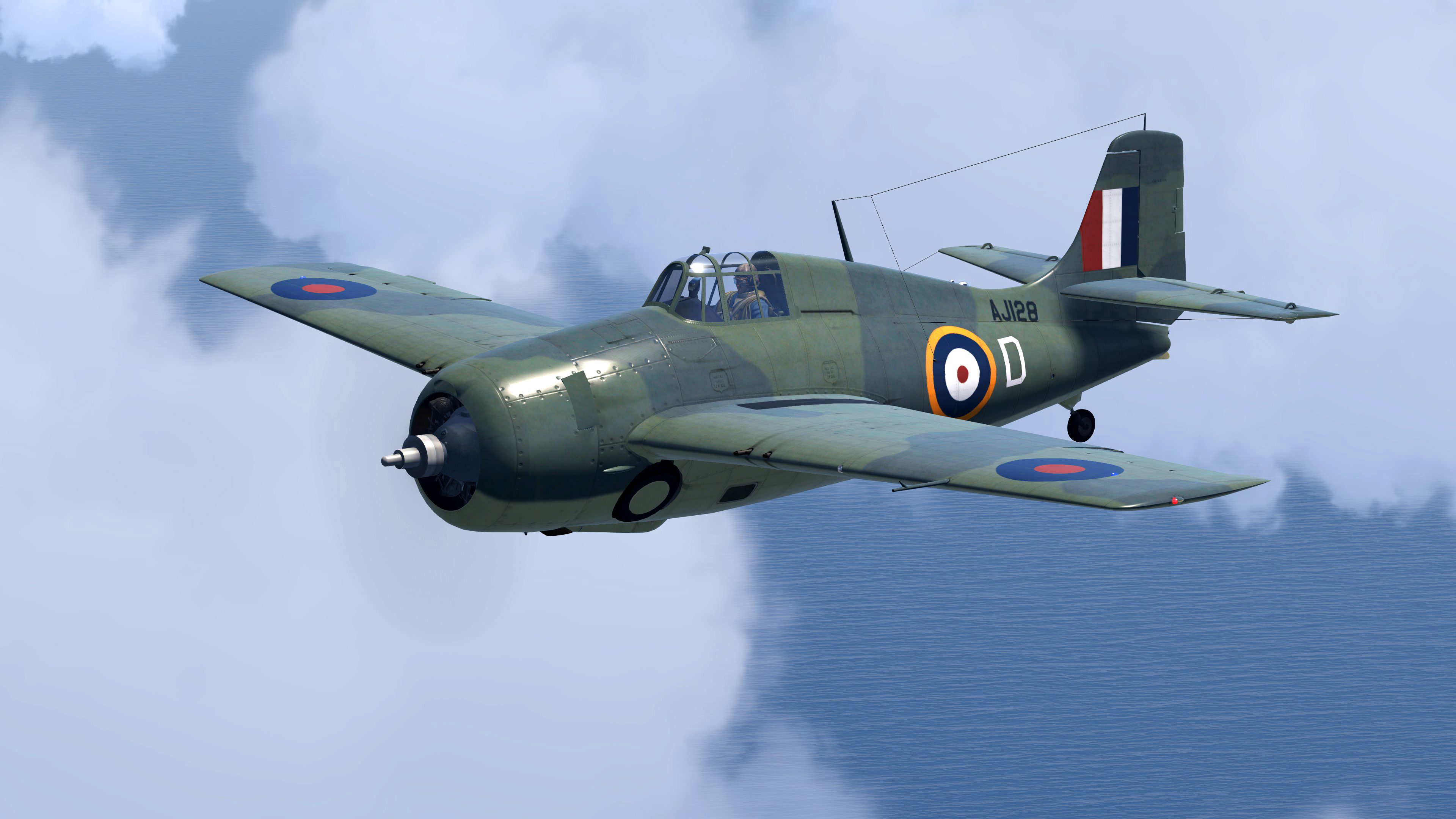 COD RN Martlet FAA 888NAS White D AJ128 V01