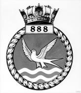 Asisbiz Fleet Air Arm crest of 888 Squadron IWM A26791