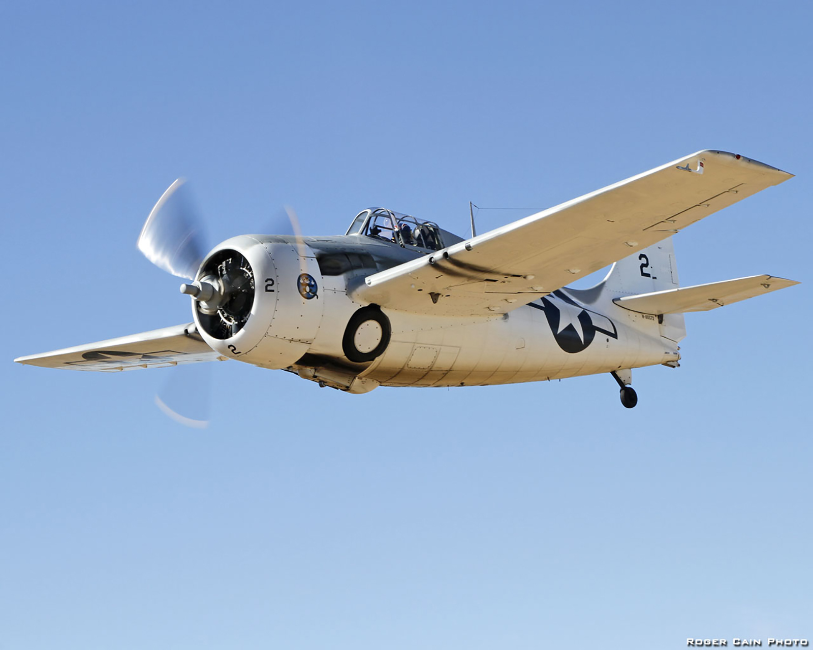 Airworthy warbird as General Motors FM-2 Wildcat VC-13 Black 2 05