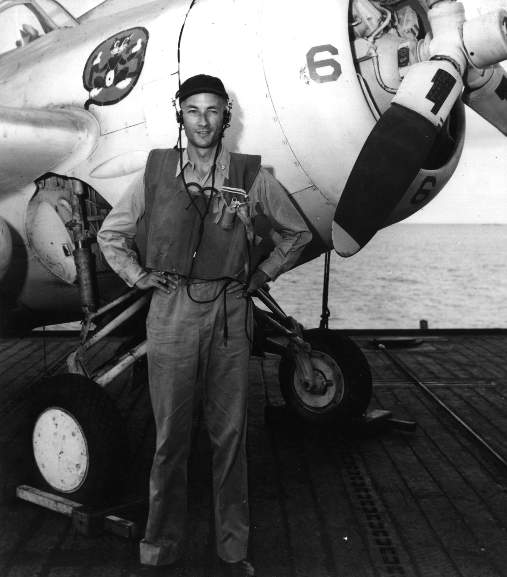 Ford General Motors FM-2 Wildcat VC-13 Black 6 sinking of U 185 aboard CVE-13 USS Core Aug 1943 01