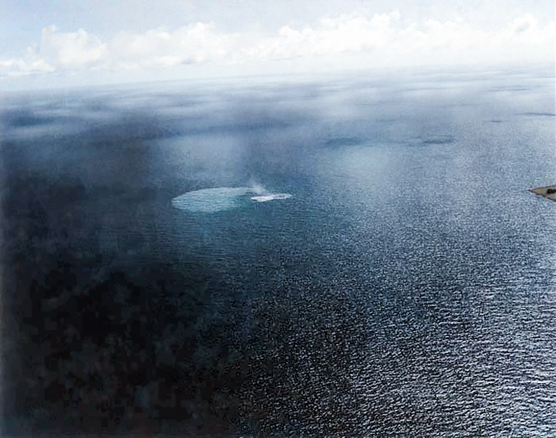 German submarine U 378 sunk by VC-13 or VSG 13 USS Core (CVE-13) in the Atlantic 20th October 1943 07