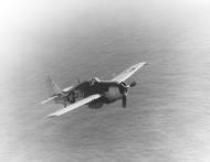 Asisbiz General Motors FM 2 Wildcat Black 3 on patrol over Atlantic area from CVE 11 USS Card 10th Feb 1944 80 G 222824
