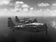 Asisbiz General Motors FM 2 Wildcat VC 4 White 5 and 11 on patrol CVE 66 USS White Plains 1944 01