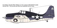 Asisbiz General Motors FM 2 Wildcat VC 4 White 7 Lt Leo M Ferko aboard CVE 66 USS White Plains 1944 0A