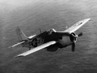 Asisbiz General Motors FM 2 Wildcat Black 3 over the Atlantic area from USS Card (CVE 11) 10th Feb 1944 01