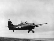 Asisbiz General Motors FM 2 Wildcat VC 84 White 15 launched from CVE 93 USS Makin Island 1945 01
