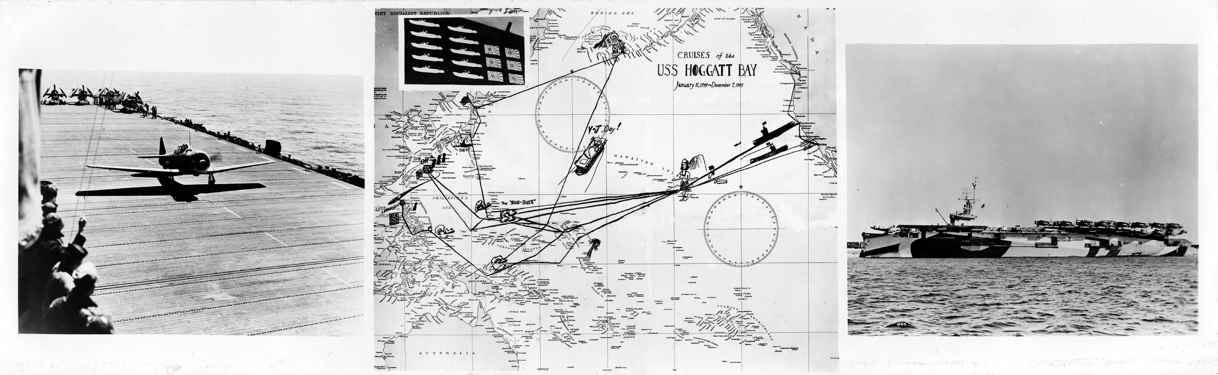 USS Hoggatt Bay (CVE-75) UA 57123