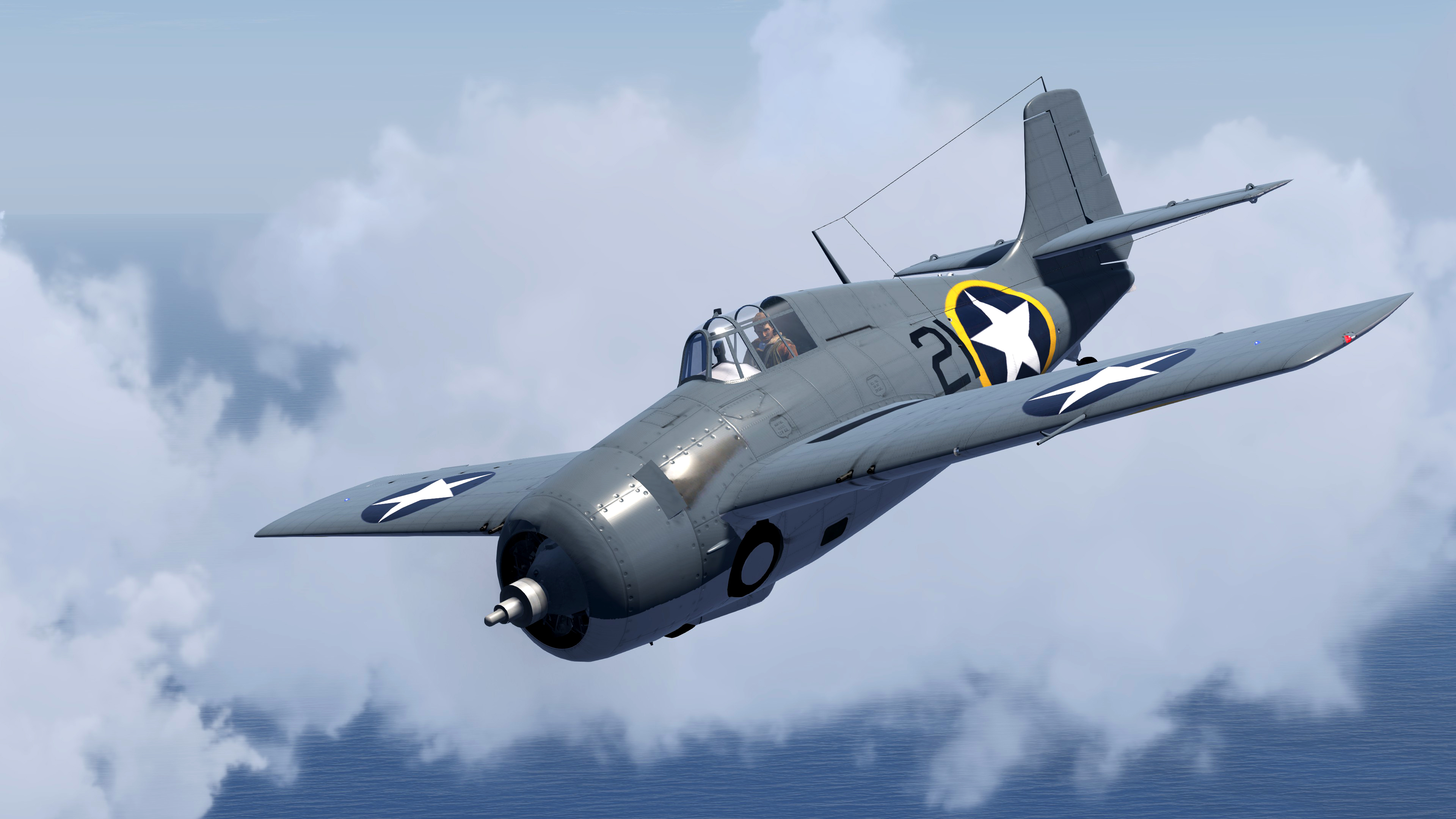 COD USN F4F-3 Wildcat VF-4 Black 21 Torch V02
