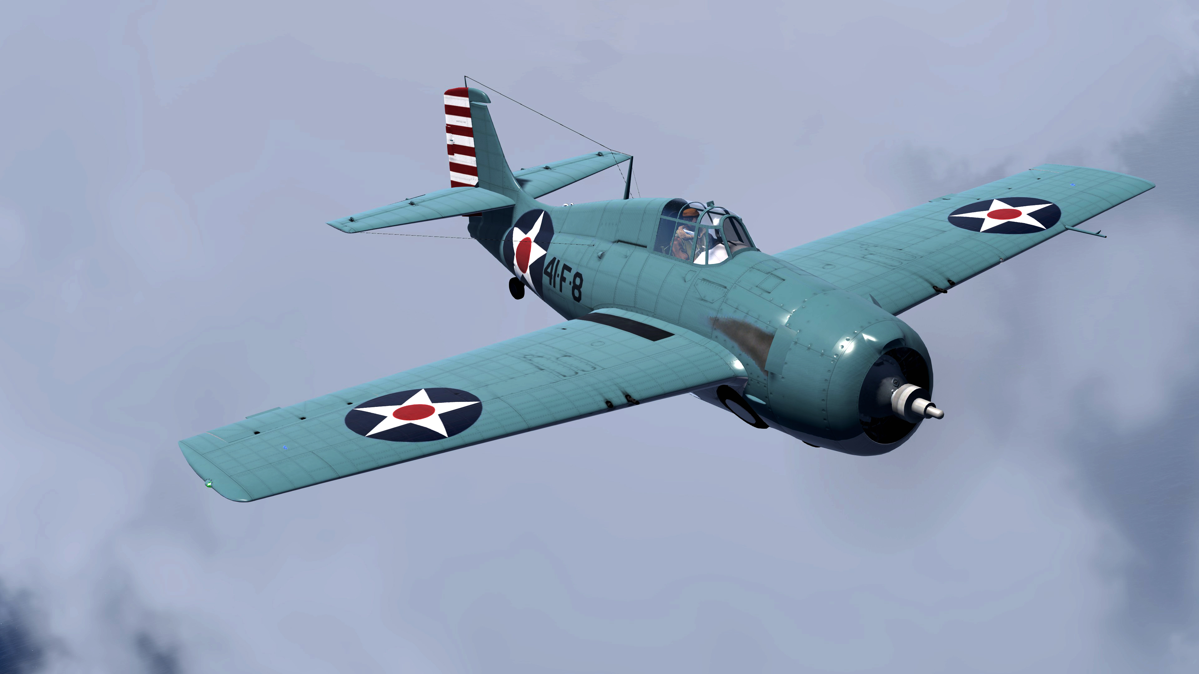 COD USN F4F-3 Wildcat VF-41 Black 41F8 V01